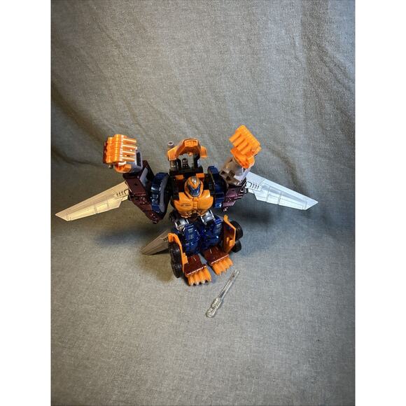 Transformers Beast Wars Transmetals 2 OPTIMAL OPTIMUS PRIMAL Hasbro 1998 - Picture 5 of 12